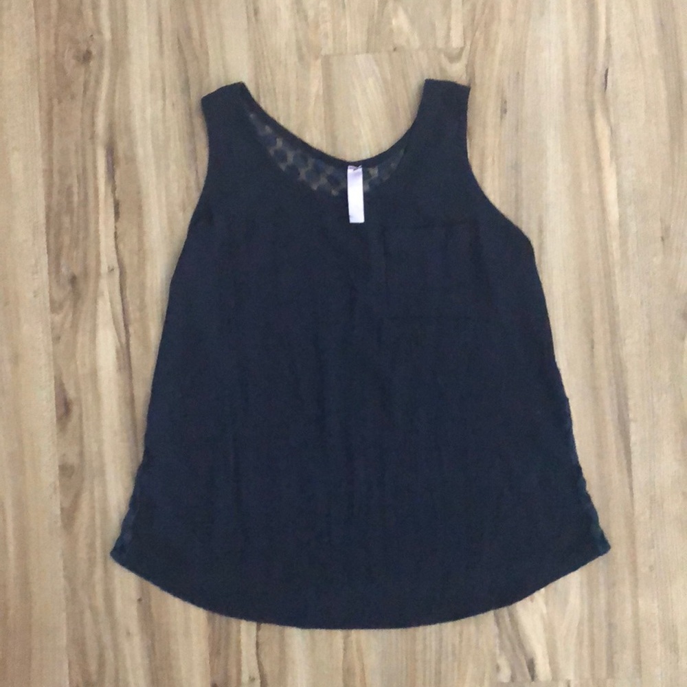 See-Through Back Tank